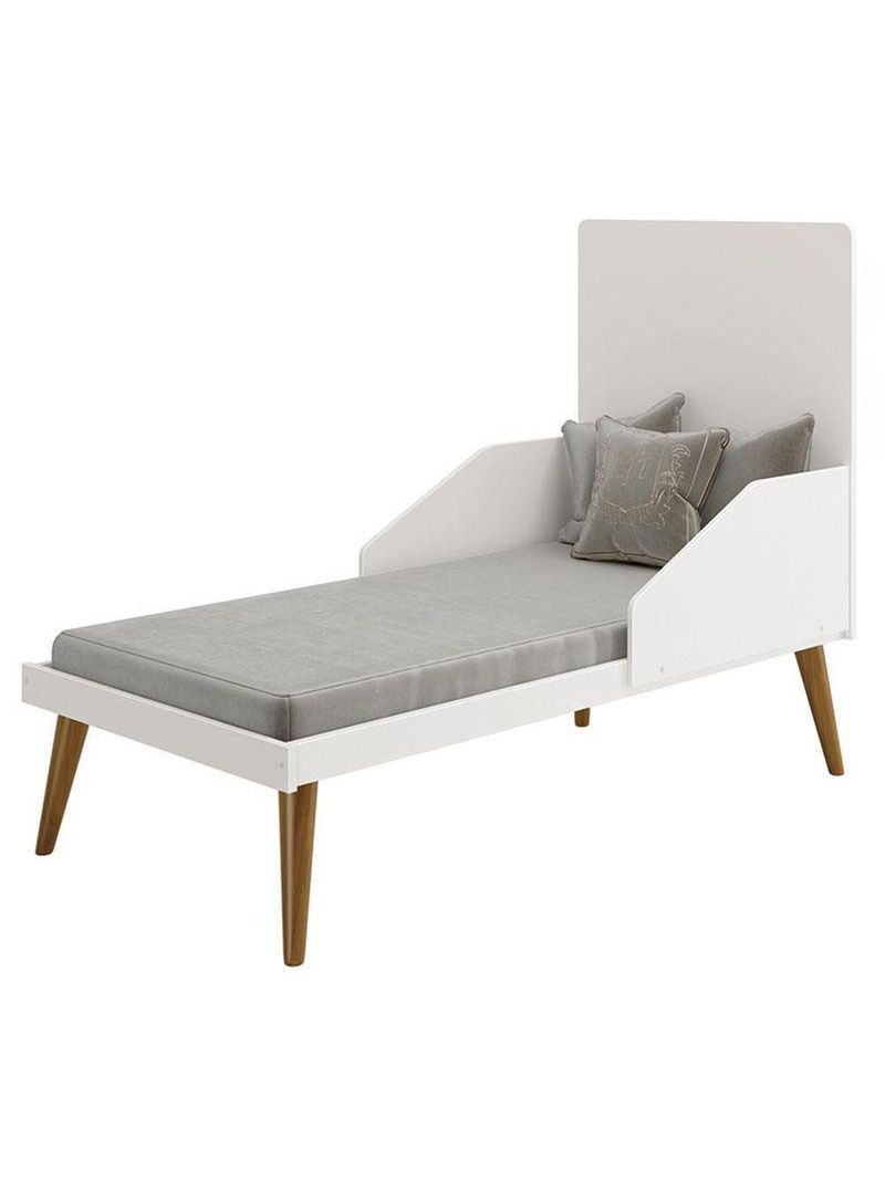 Berço Americano Isis Branco Acetinado Reller Guarda Roupa Infantil Americano 4 Portas Branco Hp Henn