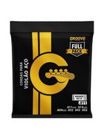 Encordoamento para violão aço 011 solez groove gpf4