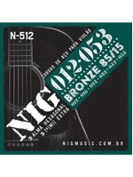 Encordoamento para violão aço 012 n512 nig