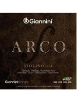 Encordoamento para violino médio série arco giannini geavva