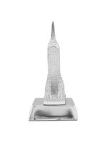 Empire state alumínio prata home&co tourism 17x9x7cm
