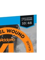Encordoamento para guitarra 010-046 xl nickel exl110-b d addario extra pl010