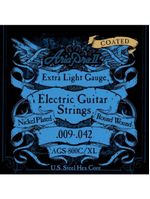 Encordoamento para guitarra coated 009 ags800cxl aria pro ii