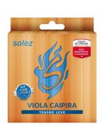 Encordoamento para viola caipira leve solez