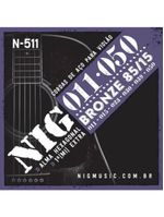 Encordoamento para violão aço 011 n511 nig