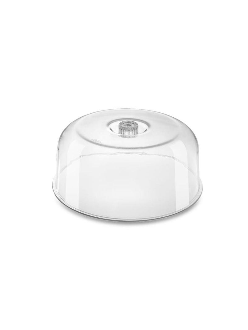 Cúpula acrílico para bolo 24,5cm brinox