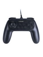 Controle nintendo switch usb fio preto vinik