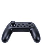 Controle nintendo switch usb fio preto vinik