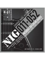Encordoamento para guitarra 011 n61 nig