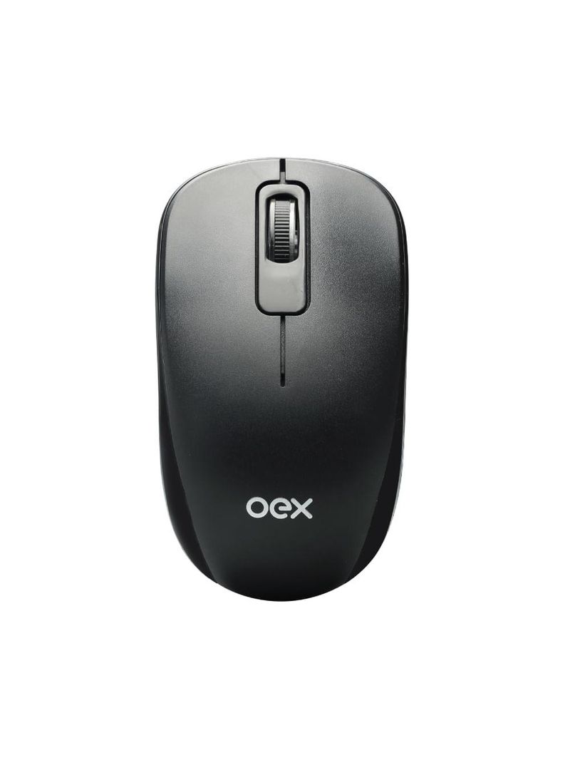Combo teclado e mouse preto oex