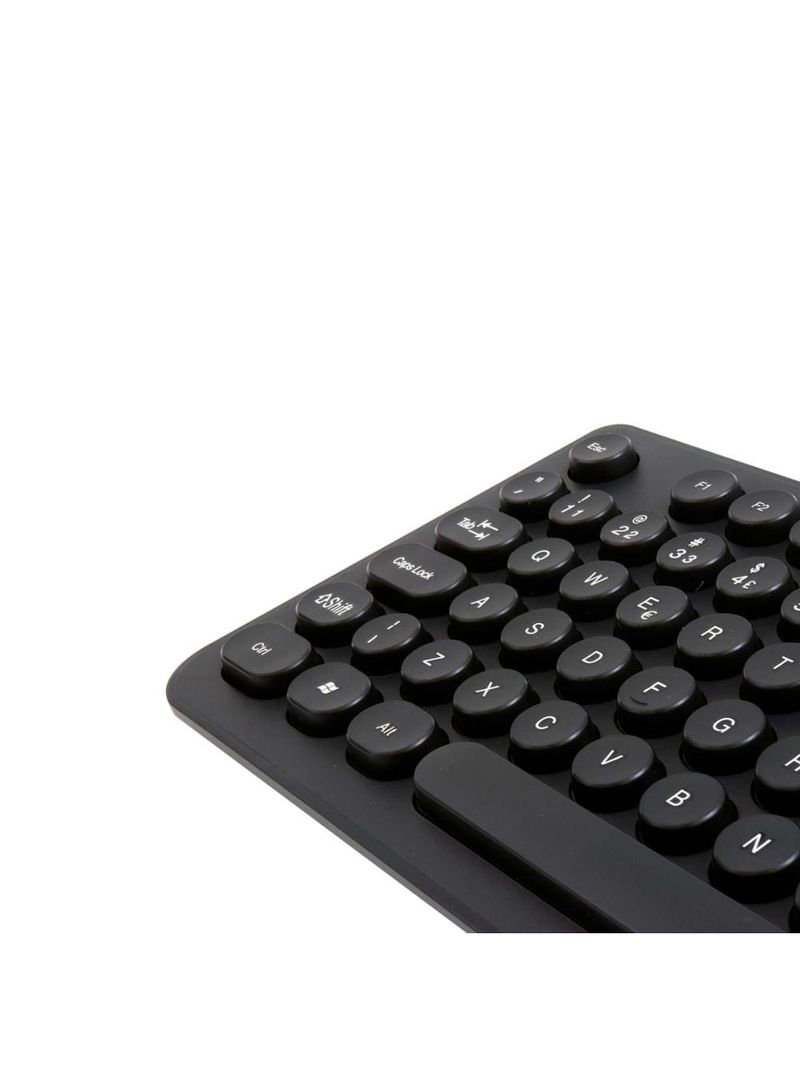 Combo teclado e mouse preto oex