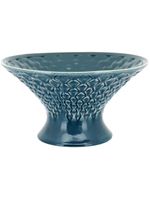 Centro mesa cerâmica azul home&co morea 18x32x32cm