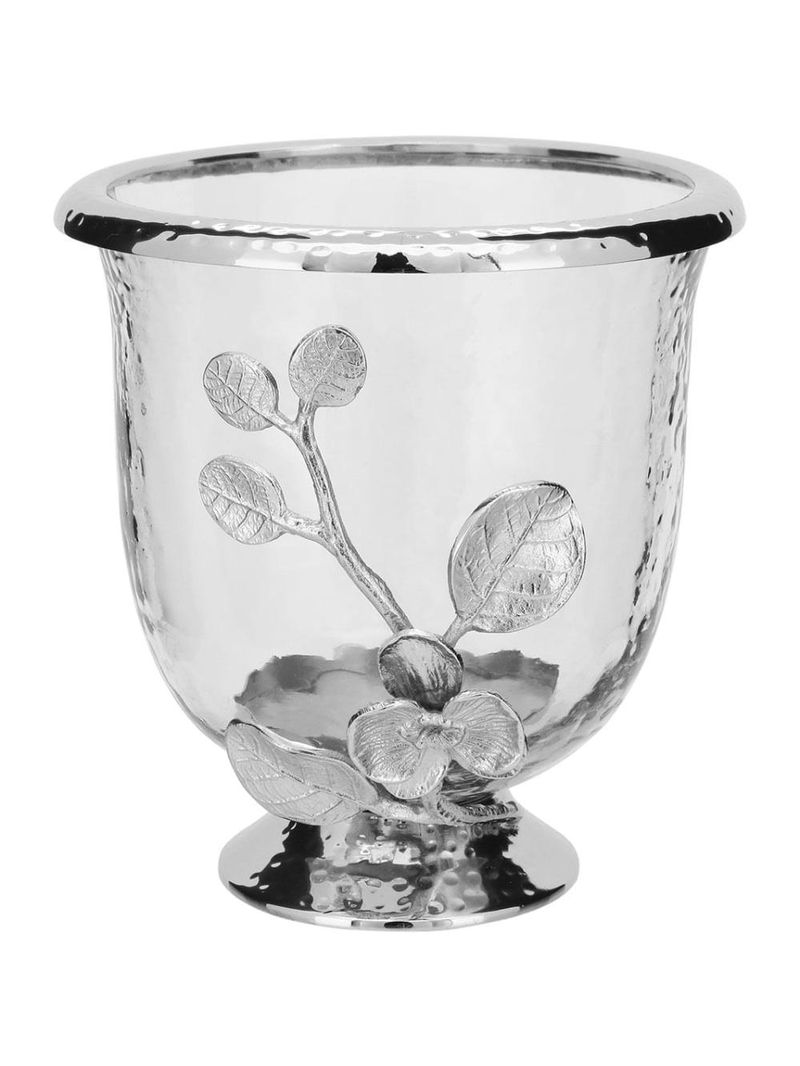 Castiçal vidro transparente home&co patris 18x16x16cm