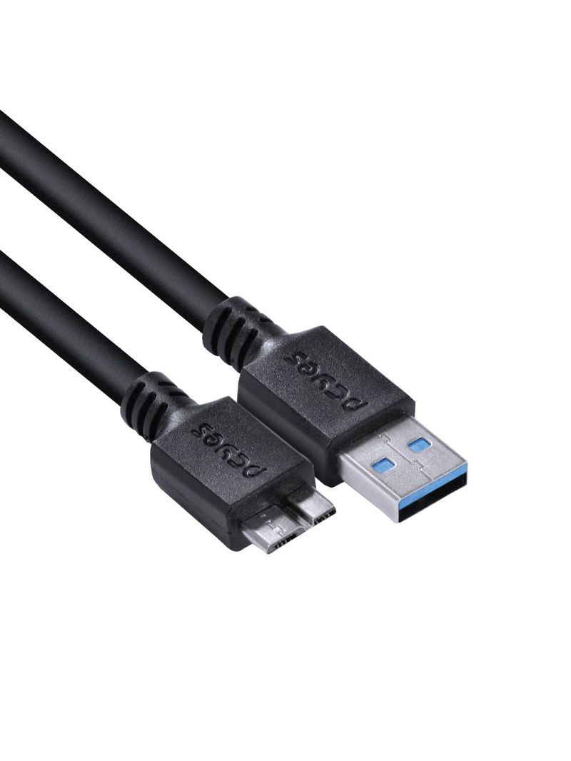 Cabo usb 30 a micro b 5m hd externo cobre 28awg pcyes