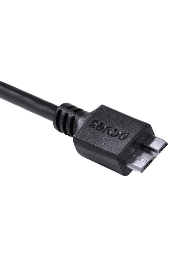 Cabo usb c micro usb b 30 pcyes 1m preto hd externo
