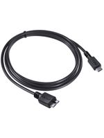 Cabo usb c micro usb b 30 pcyes 1m preto hd externo