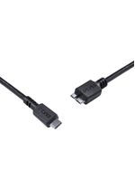 Cabo usb c micro usb b 30 pcyes 1m preto hd externo