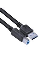 Cabo usb 30 a-b 2m cobre puro impressora hd pcyes