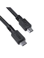 Cabo usb-c para mini usb b 20 1m preto pcyes