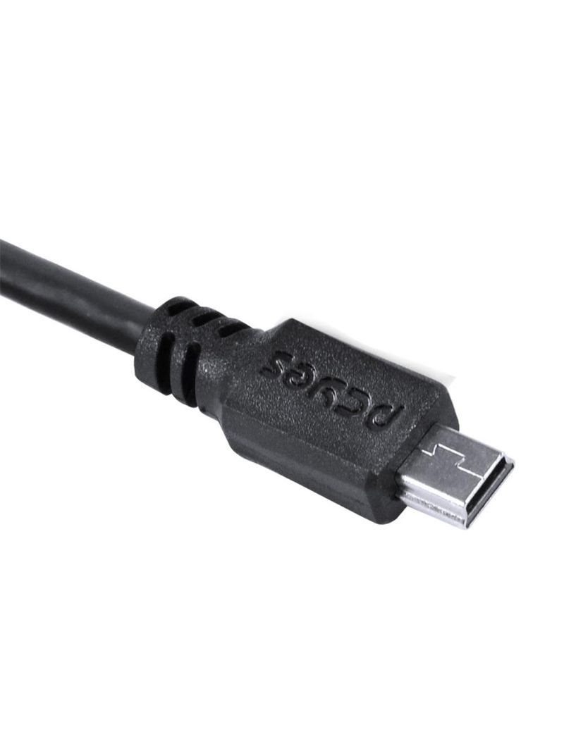 Cabo usb-c para mini usb b 20 1m preto pcyes
