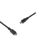 Cabo usb-c para mini usb b 20 1m preto pcyes