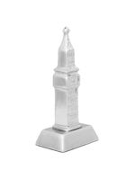 Big ben alumínio prata home&co tourism 19x9x6cm