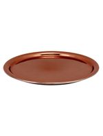 Bandeja vidro cobre melzi 2x26x26cm
