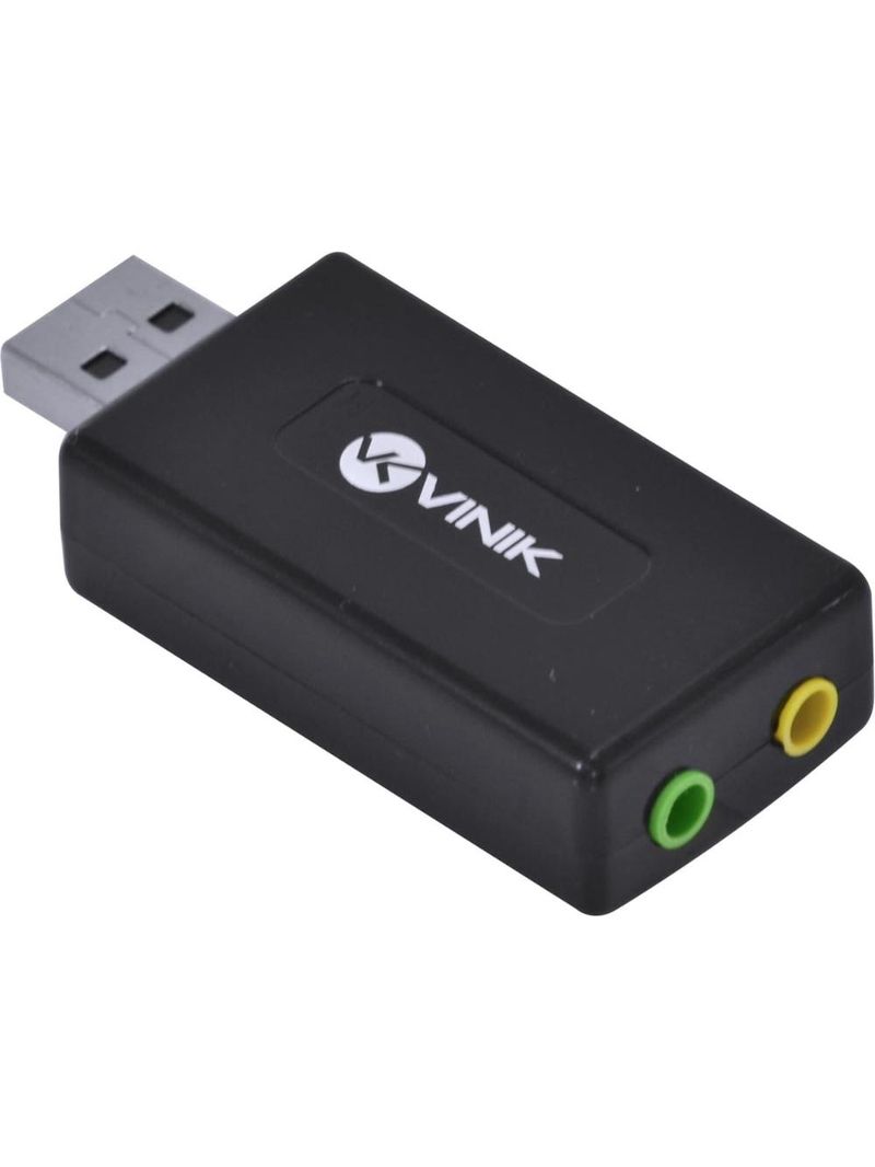 Adaptador placa de som usb 71 vinik ausb71