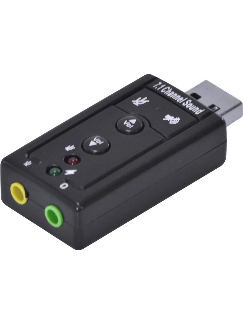 Adaptador placa de som usb 71 vinik ausb71