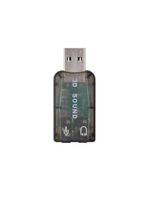 Adaptador placa de som usb 51 canais virtual vinik