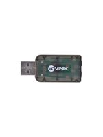 Adaptador placa de som usb 51 canais virtual vinik