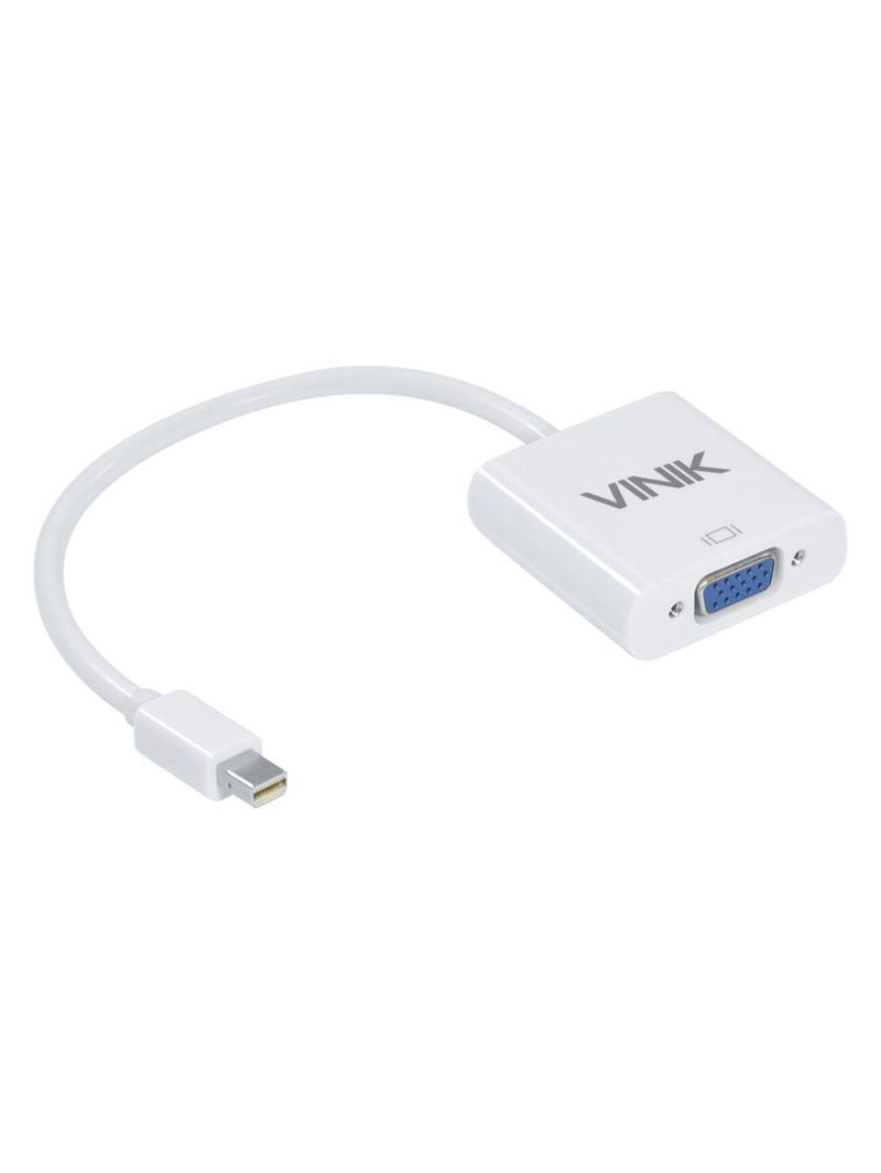 Adaptador mini displayport para vga fêmea 15cm vinik