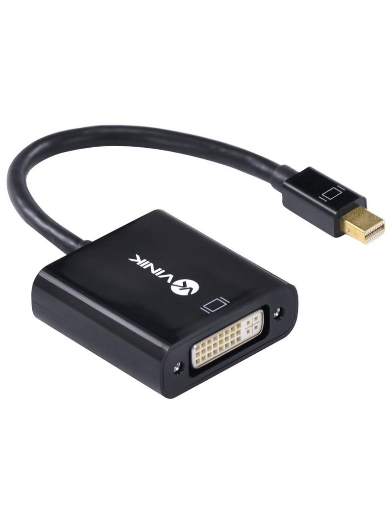 Adaptador mini displayport 12v para dvi d ativo 20 cm vinik