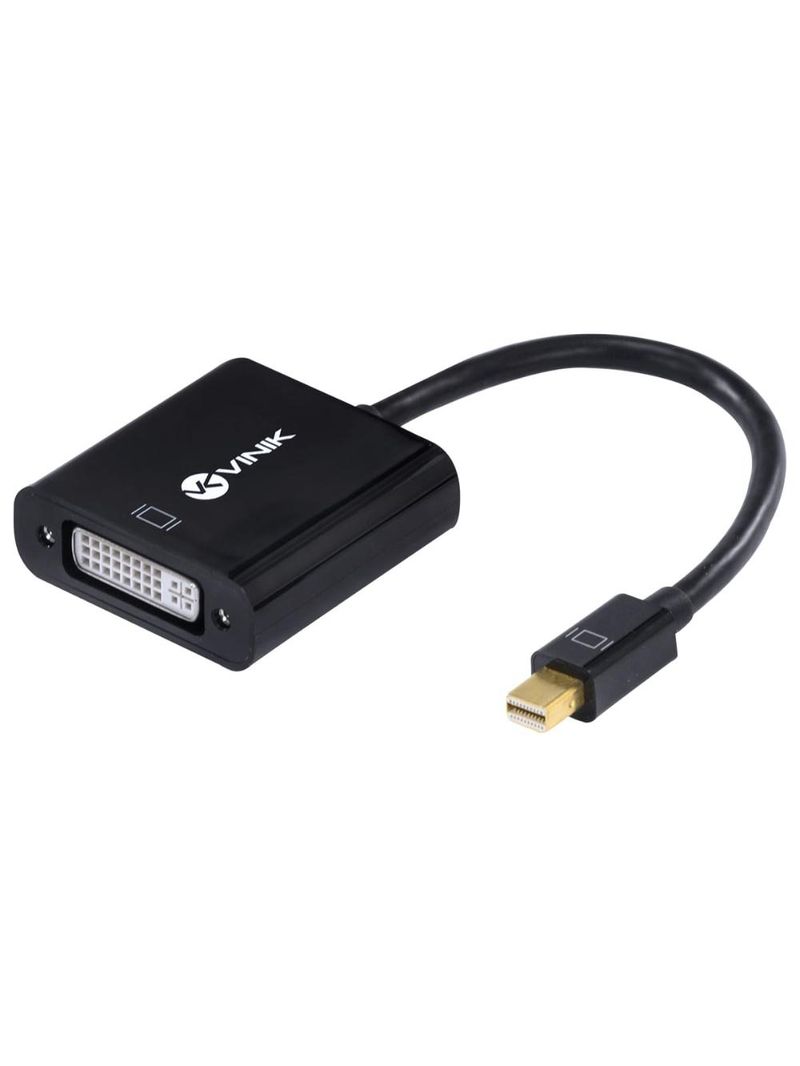 Adaptador mini displayport 12v para dvi d ativo 20 cm vinik
