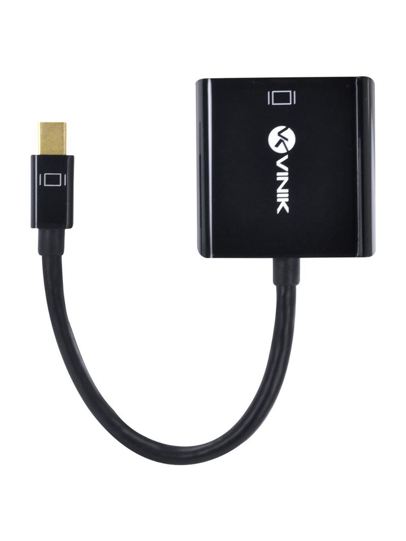 Adaptador mini displayport 12v para dvi d ativo 20 cm vinik