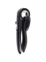 Abridor de lata e garrafa anatômico savora 24cm inox e plástico preto