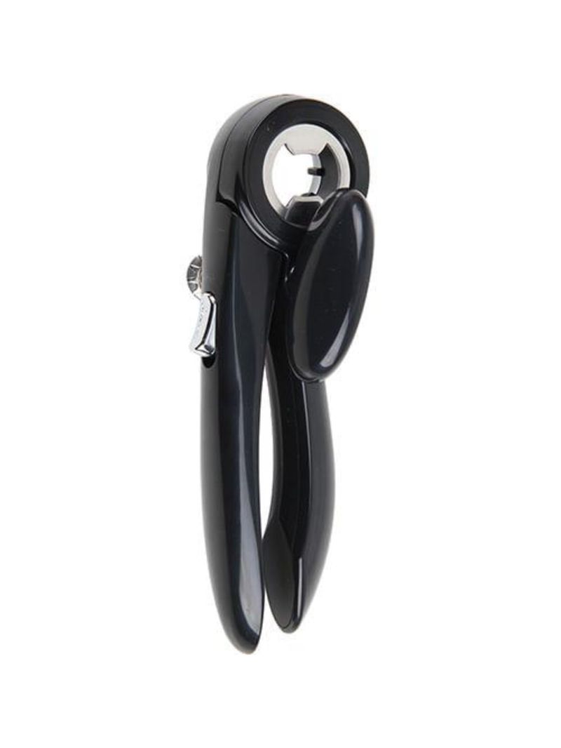 Abridor de lata e garrafa anatômico savora 24cm inox e plástico preto