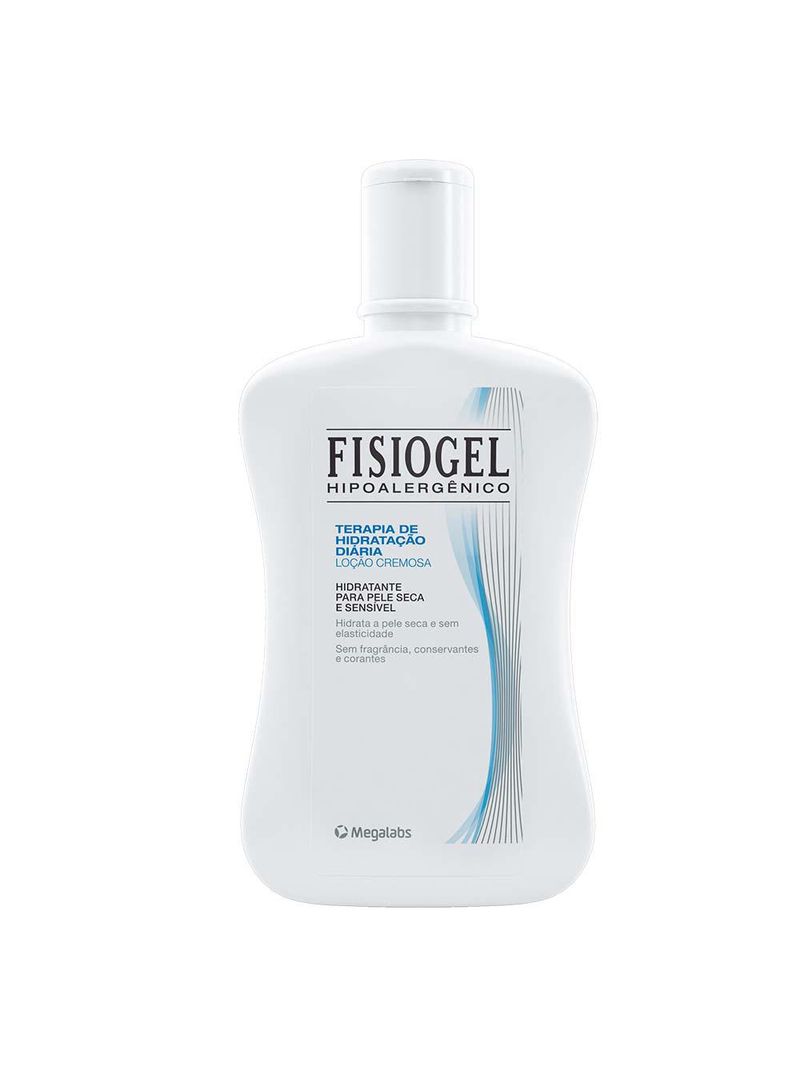 Loção hidratante fisiogel - terapia de hidratação diária
