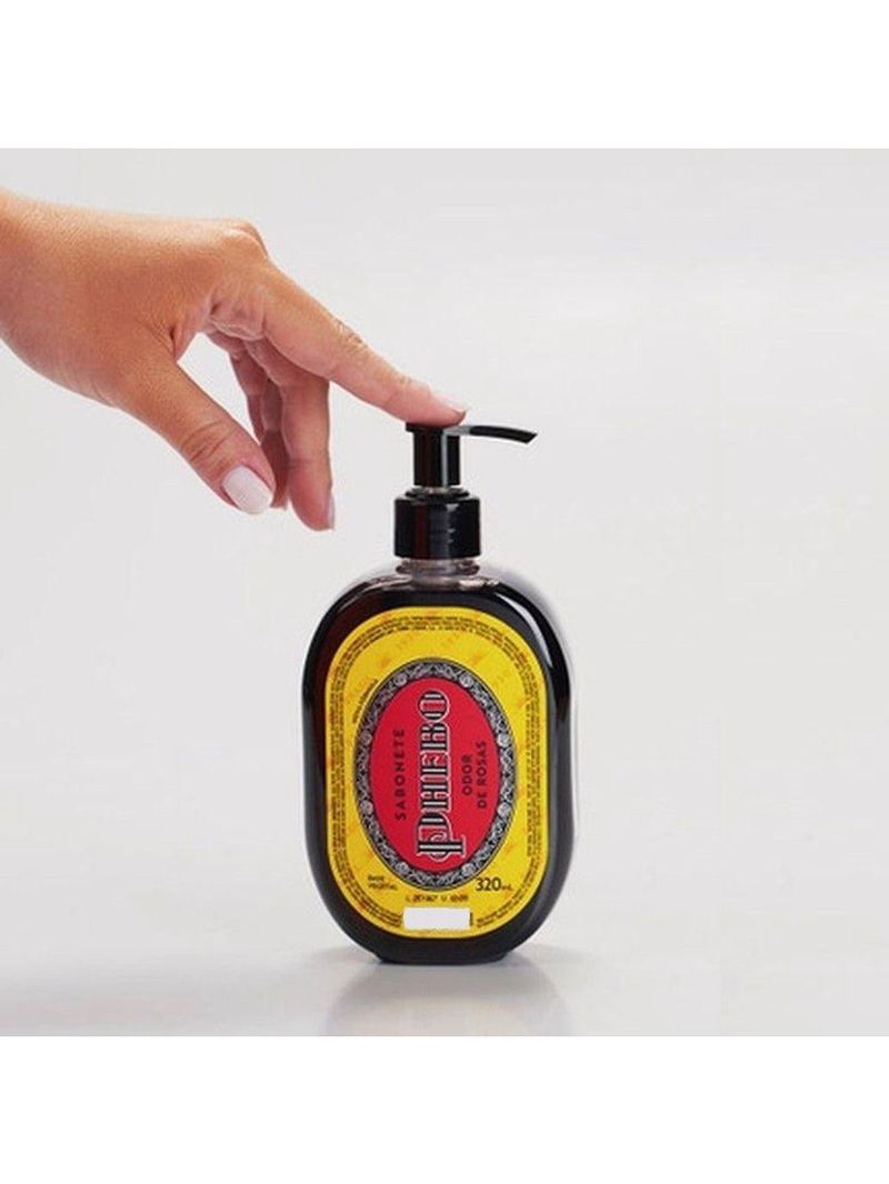 Sabonete Líquido Odor De Rosas Phebo Glicerina 320m