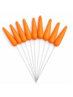 Enfeite Cenourinhas Cenouras Palito Páscoa De 24cm Kit 72pçs