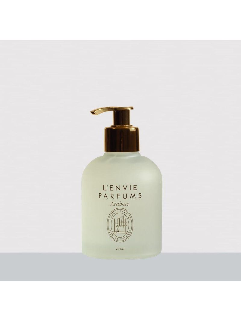 Sabonete Líquido Lenvie Figo Ambarado Arabesc Frutal 200ml