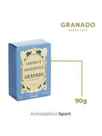 Sabonete Antisséptico Granado Em Barra 90g Sport Vegetal