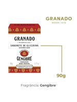 Sabonete Granado Gengibre Em Barra Vegetal Glicerina 90g