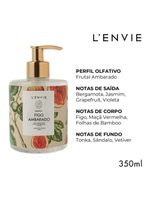 Sabonete Líquido Figo Ambarado Arabesc Frutal Lenvie 350ml
