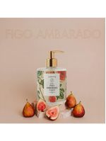 Sabonete Líquido Figo Ambarado Arabesc Frutal Lenvie 350ml