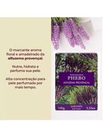 Kit 2 Sabonete Phebo Alfazema Provençal Em Barra Cremoso 100g