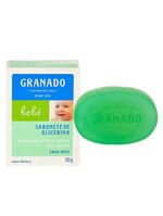 Kit 3 Sabonete Em Barra Para Bebê 90g Glicerina Erva Doce Natural Granado