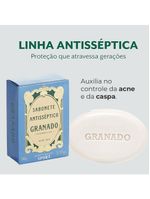 Kit 8 Sabonete Antisséptico Granado Em Barra 90g Sport Vegetal