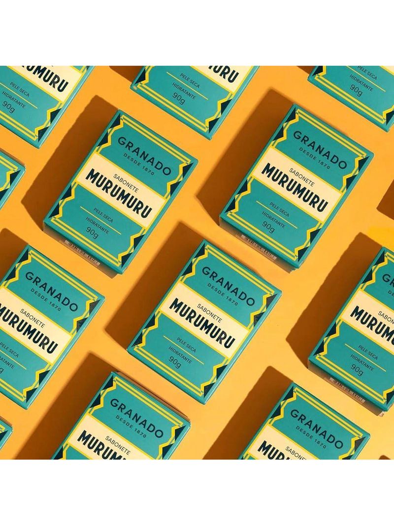 Kit 2 Sabonete Em Barra Murumuru Tratamento Pele Seca Hidratante Granado 90g