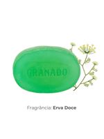 Kit 2 Sabonete Em Barra Para Bebê 90g Glicerina Erva Doce Natural Granado